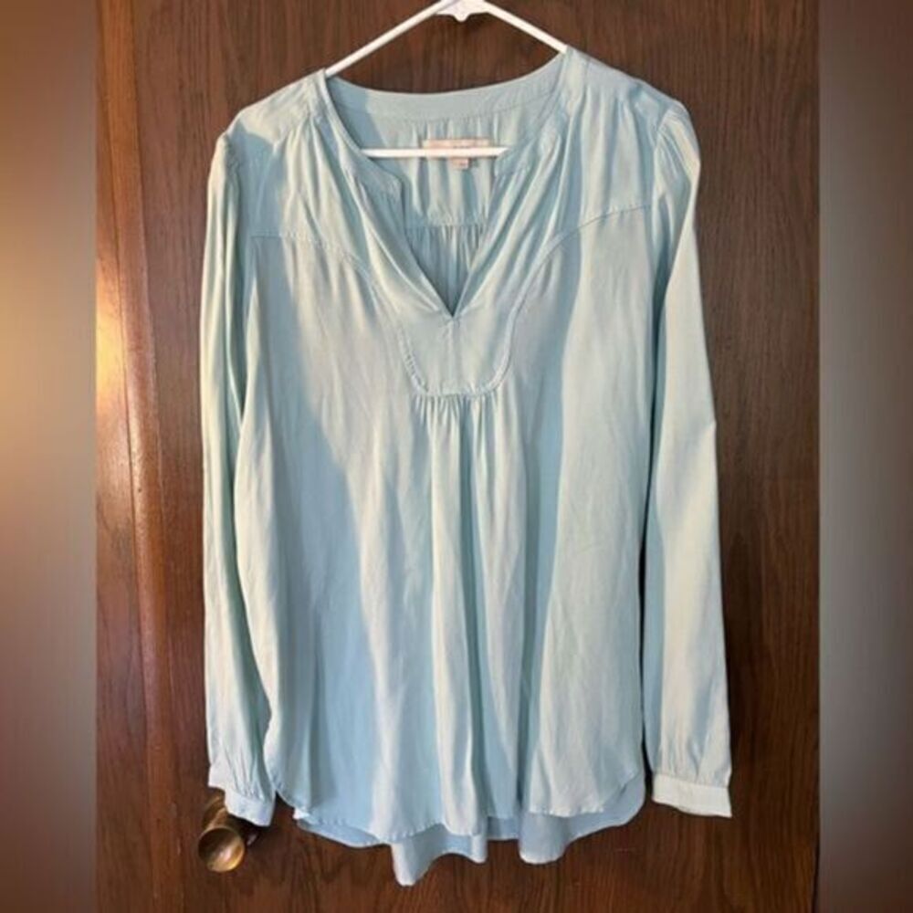 Loft Rayon Pullover Yoke Shirt
